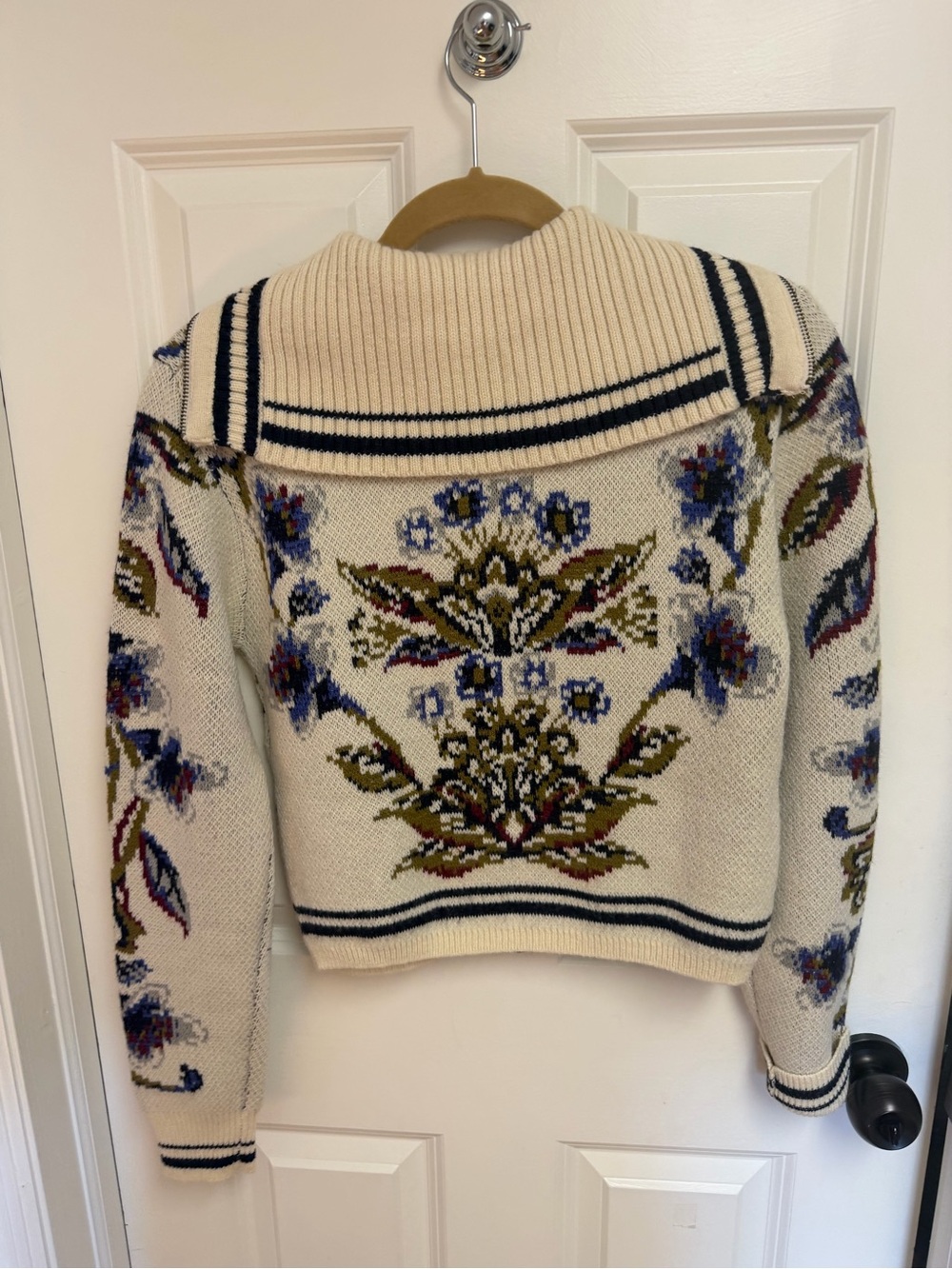 FARM Rio Cream Nature Knit Cardigan Size XS - Picture 7 of 7